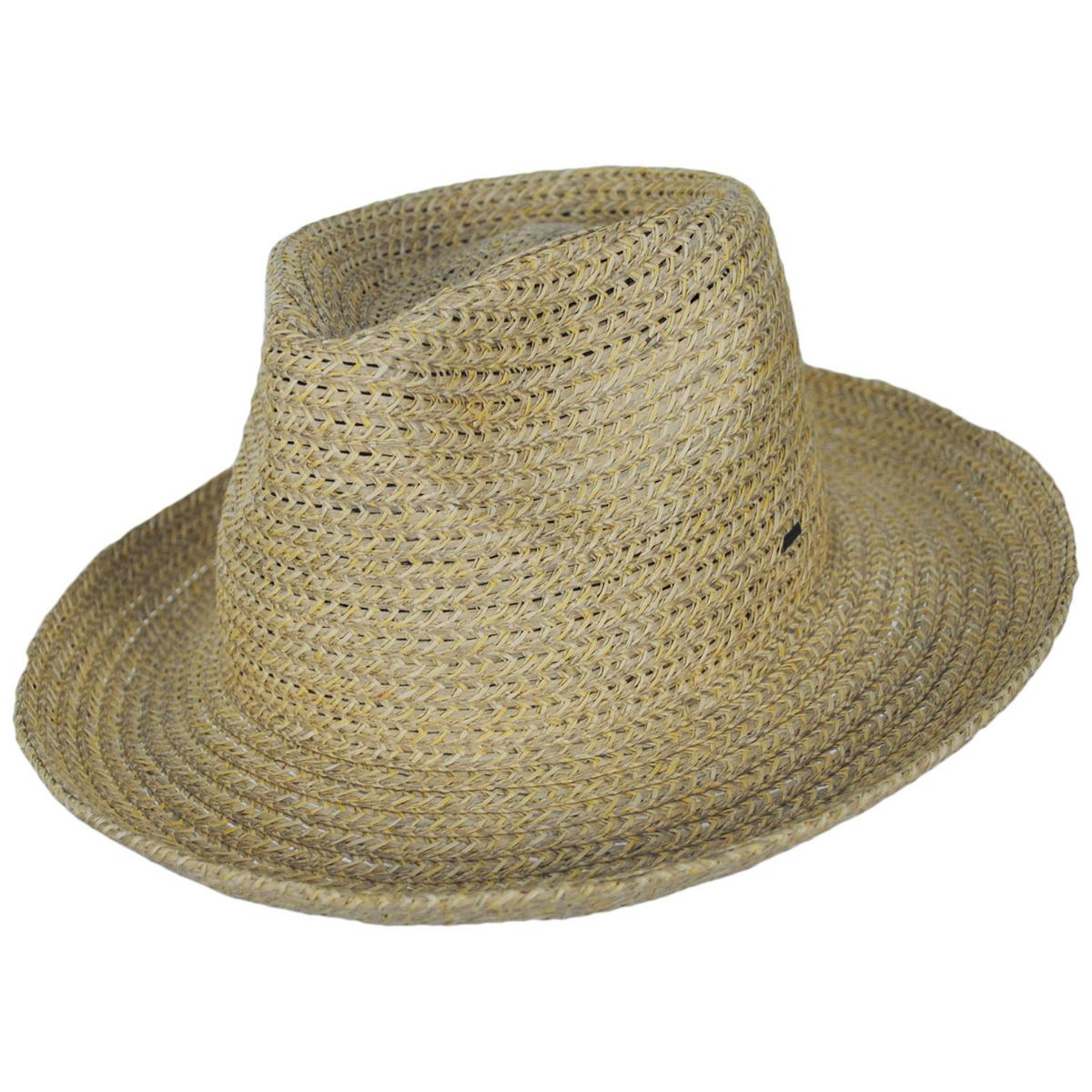 Bailey 1922 | Edon Toyo Straw Fedora Hat | 127929 | lead | NATURAL