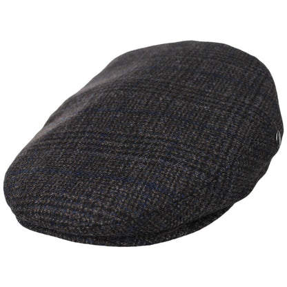 City Sport Caps | Glenplaid Cashmere+Wool Ivy Cap | 175115 | lead | BROWN