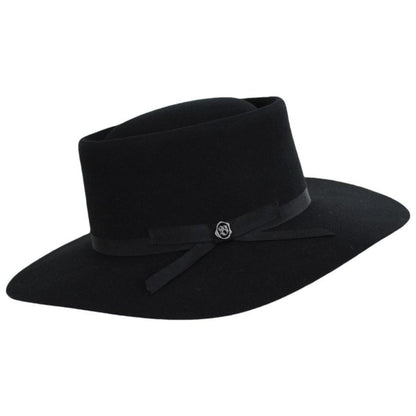 Biltmore | V.C. Ciao Bella Wool Felt Gaucho Hat | 130276 | profile | BLACK