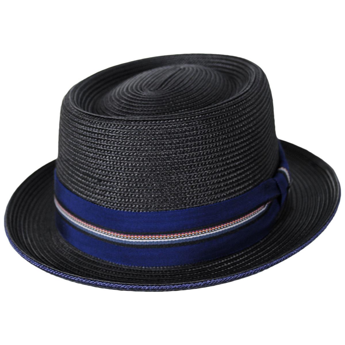 Bailey 1922 | Carver Toyo Straw Blend Pork Pie Hat | 127761 | lead | BLACK
