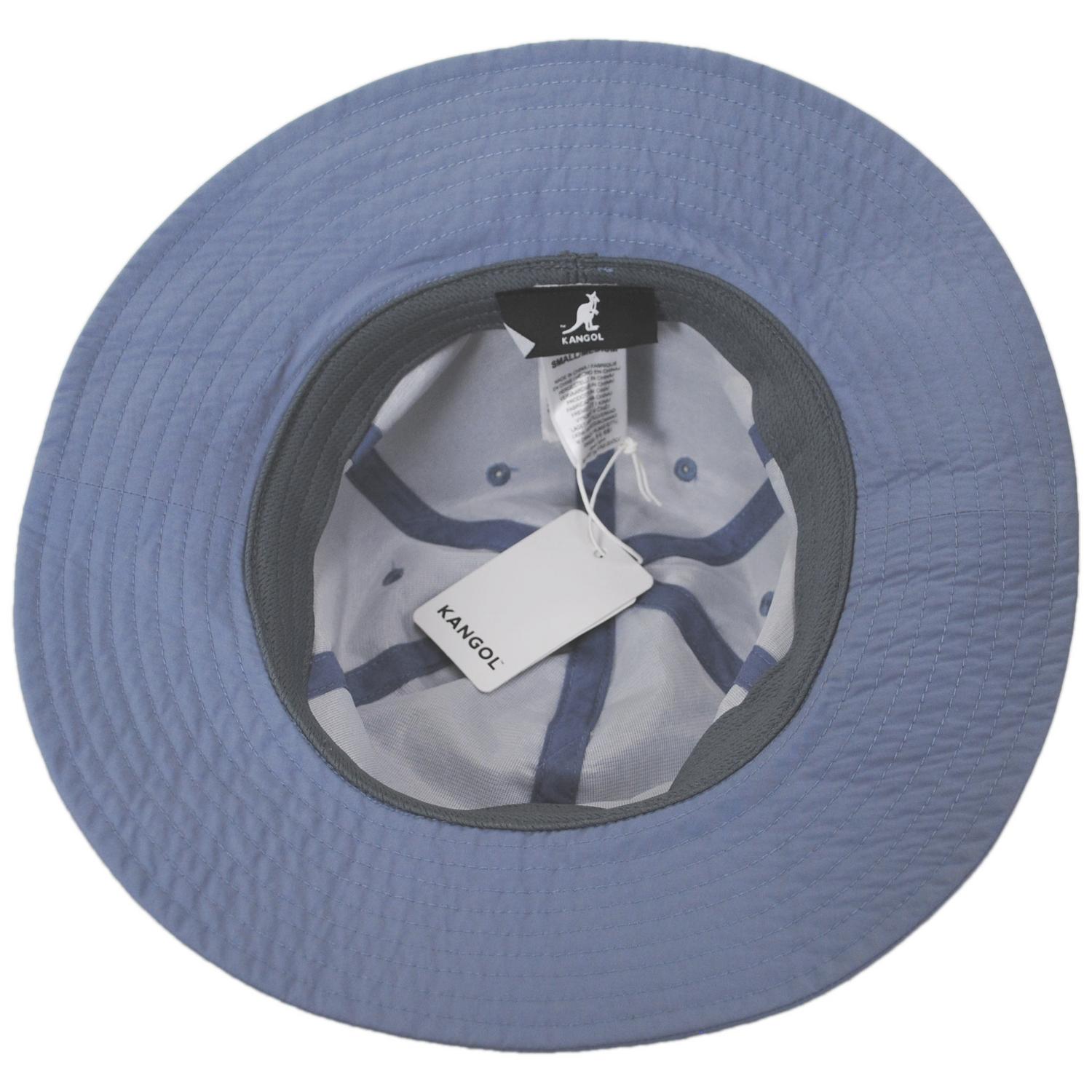 Kangol | Kangolf Seal Cotton Bucket Hat | 185843 | under | DUSTY BLUE