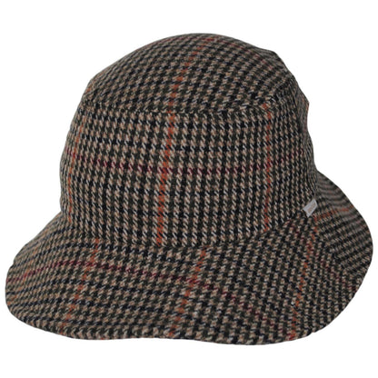 BRIXTON HATS | Whittier Tweed Packable Bucket Hat - FINAL SALE | 185550 | lead | OLIVE/BEIGE/BLACK