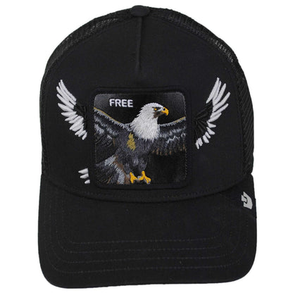 Goorin Bros | Free 3D Wings Mesh Trucker Snapback Baseball Cap | 200835 | front | VOID