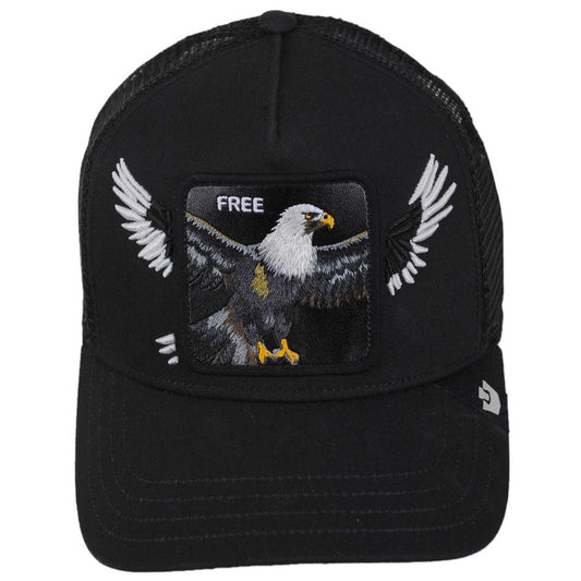 Goorin Bros | Free 3D Wings Mesh Trucker Snapback Baseball Cap | 200835 | front | VOID