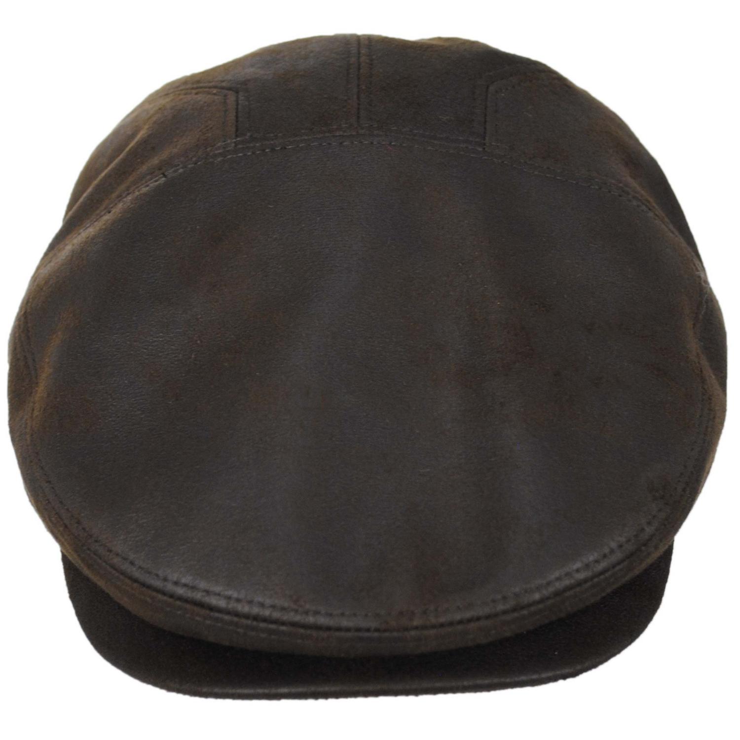 Henschel | Ultra Faux Suede Ivy Cap | 160418 | front | RUST