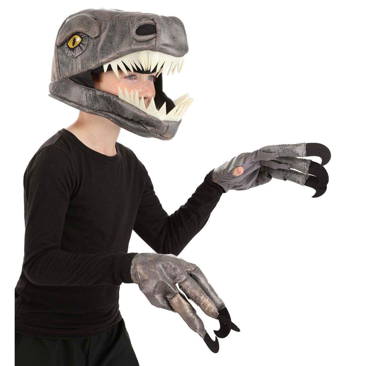 Riding Raptor Yellow Hat Velociraptor Jawesome Hat & Claw Kit – Village Hat Shop