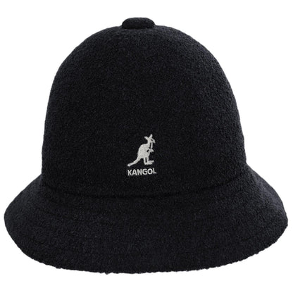 Kangol | Bermuda Casual Bucket Hat - Core | 185700 | front | BLACK