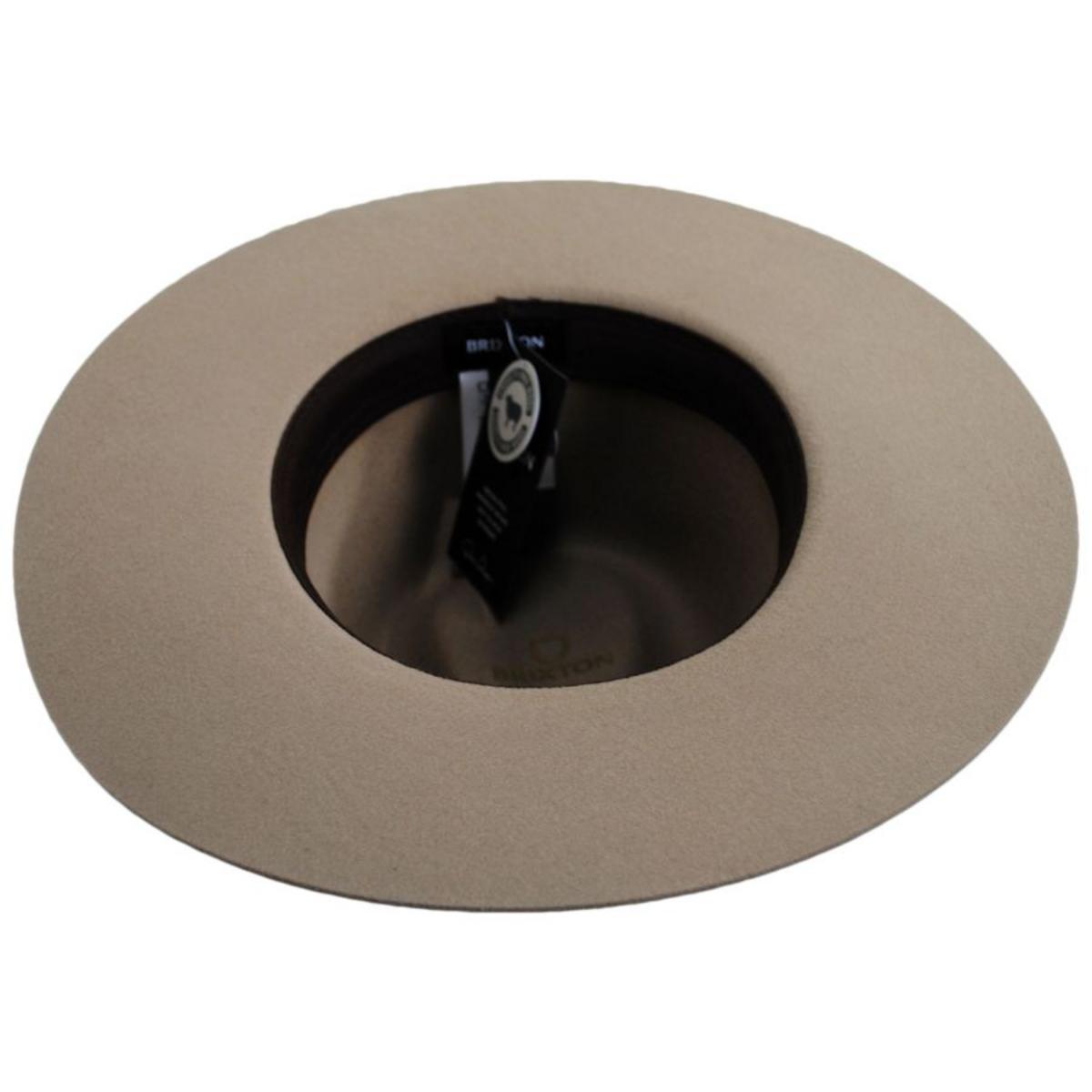 BRIXTON HATS | Cohen Wool Felt Cowboy Hat - Sand | 135650HO24 | under | SAND