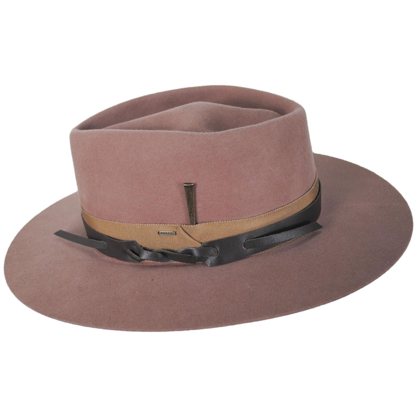 Bailey 1922 | Aslan Elite Wool Fedora Hat | 130106 | profile | AMPHORA