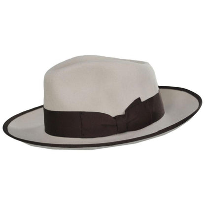 Bigalli | Kellan Wool Felt Fedora Hat | 131431 | profile | CREAM