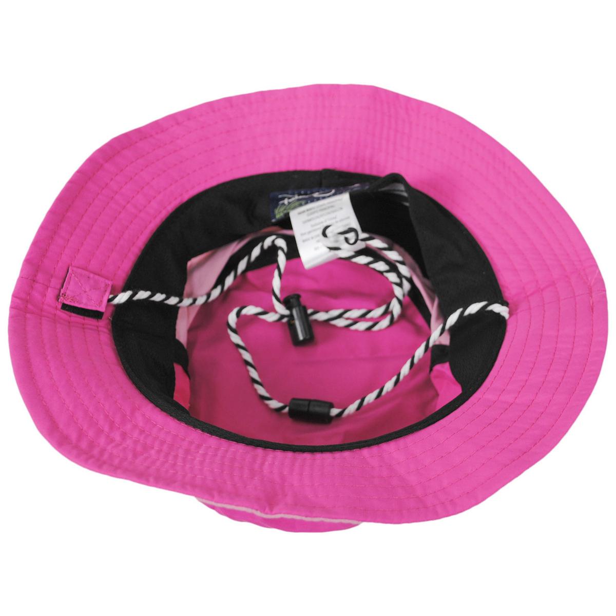 Panama Jack | Kid's Copper Nylon Boonie Hat | 508205 | under | PINK