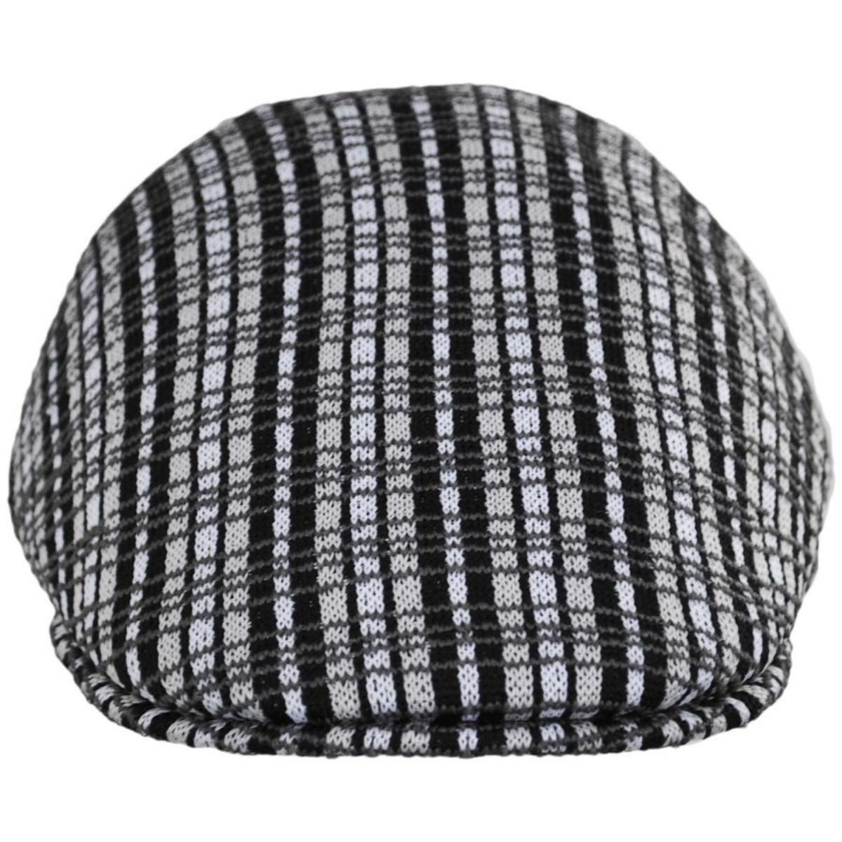 Kangol | Prep Plaid 507 Ivy Cap | 161015 | front | BLACK PLAID