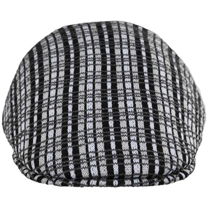 Kangol | Prep Plaid 507 Ivy Cap | 161015 | front | BLACK PLAID