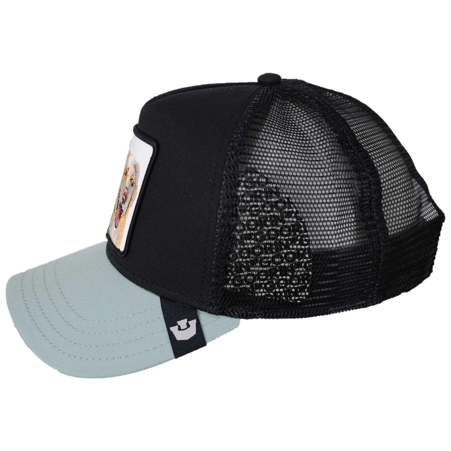 Goorin Bros | Loyal Dog Mesh Trucker Snapback Baseball Cap | 200601 | profile | VOID/SHADE