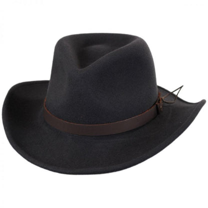 Bailey Western | Caliber Crushable Wool LiteFelt Western Hat | 130186 | lead | BASALT