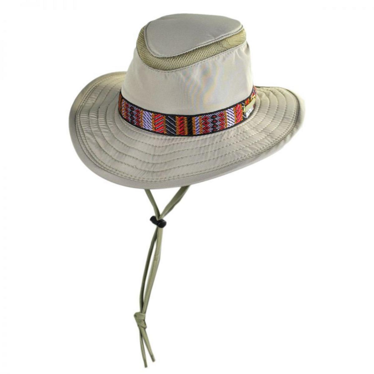 Conner | Aztec Band Trekker Hat | 402500 | front | SAND