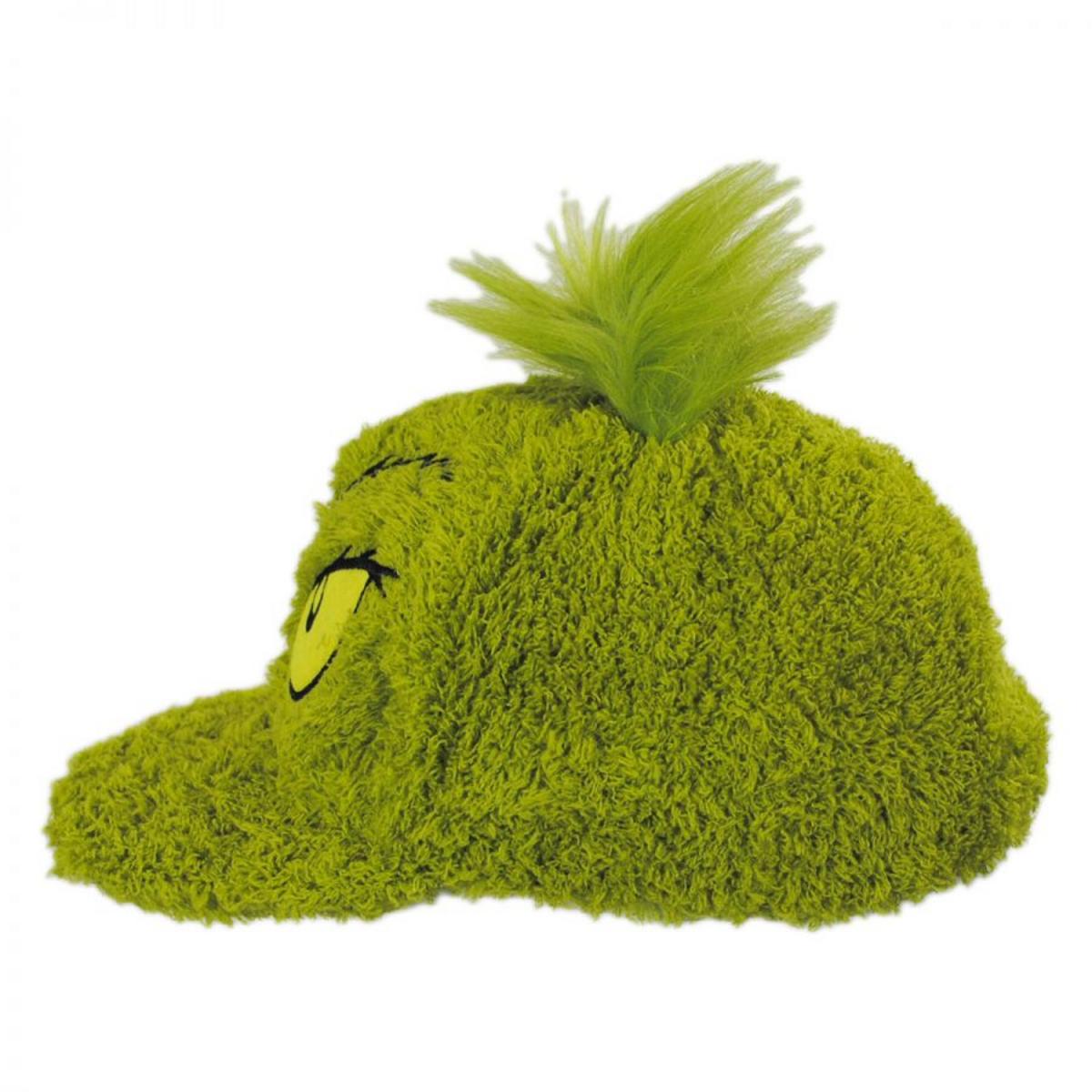 Dr. Seuss | Grinch Adjustable Baseball Cap | 220811 | profile | GREEN