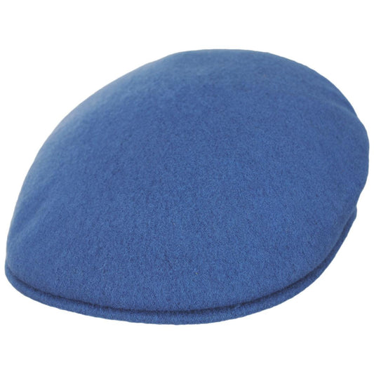 Kangol | Fashion Wool 504 Ivy Cap - Denim Blue and Deep Plum | 160817FW24 | lead | DENIM BLUE