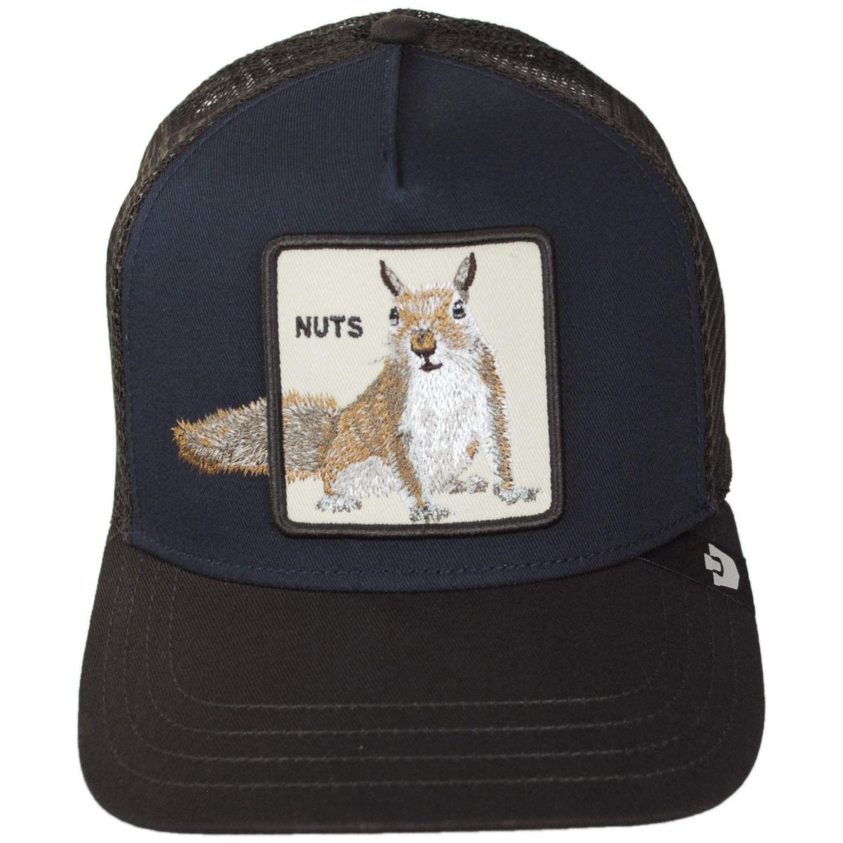 Goorin Bros | Over the Line Nuts Mesh Trucker Snapback Baseball Cap | 200858 | front | GROUND/EDGE