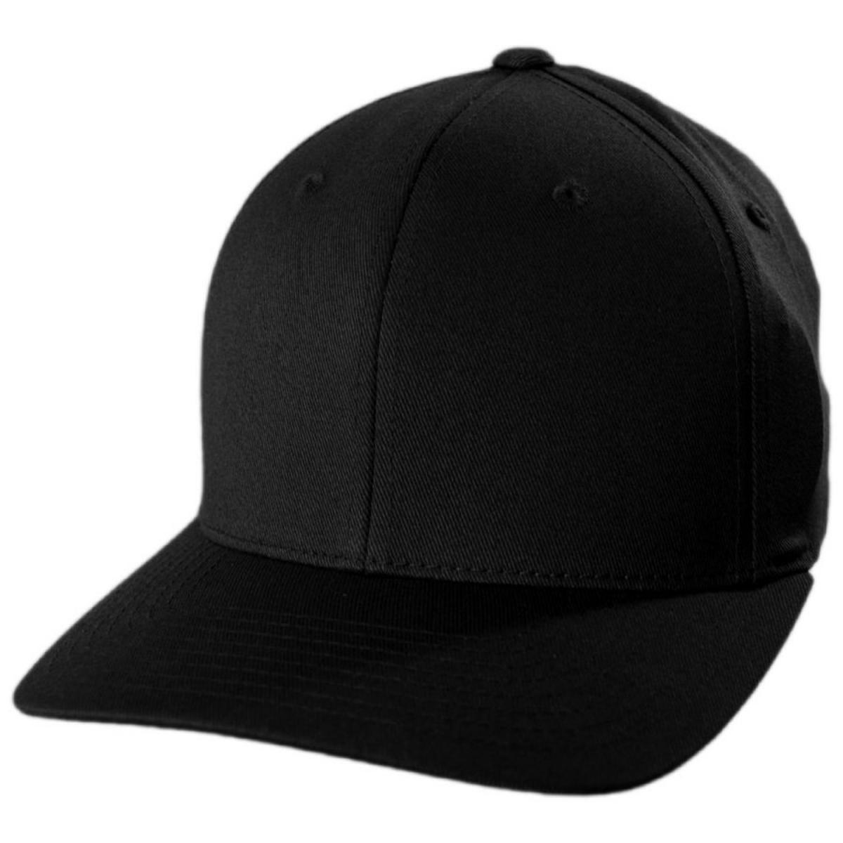 Flexfit | Combed Twill MidPro Flexfit Fitted Baseball Cap | 221502 | lead | BLACK