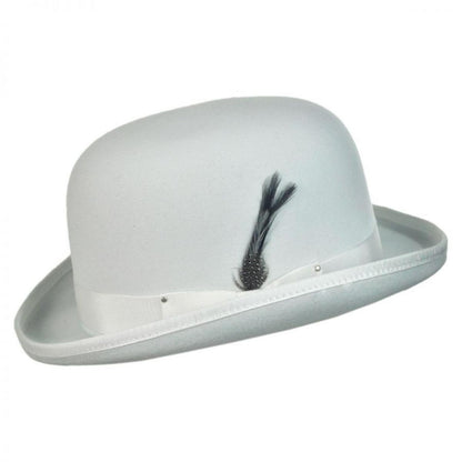 Bailey 1922 | Heritage Wool Felt Derby Hat | 130017 | under | WHITE