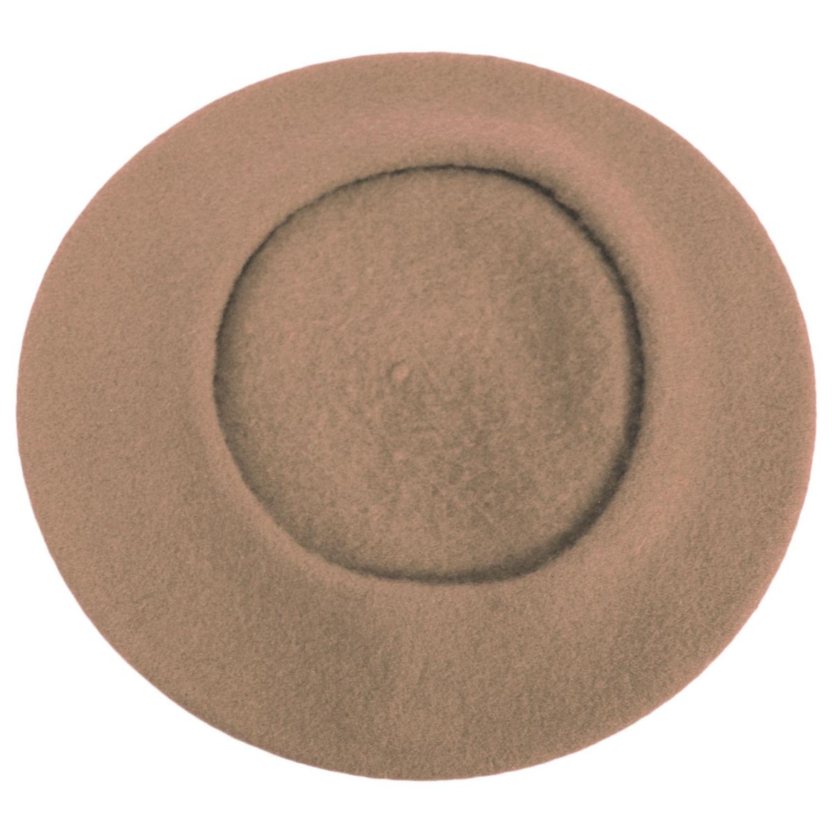 Parkhurst | Classic Wool Beret | 151124 | under | WARM TAN