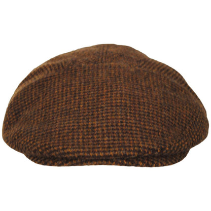 Bailey 1922 | Penner Wool Blend Check Ivy Cap | 167228 | front | TAN SUB CHECK
