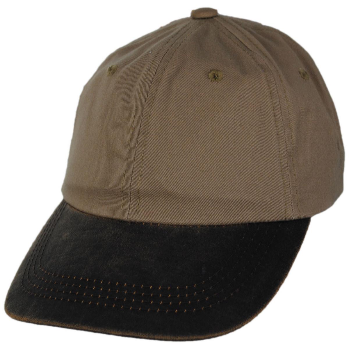 Dorfman Pacific | Weathered Cotton Bill Baseball Cap | 200191 | lead | BRONZE