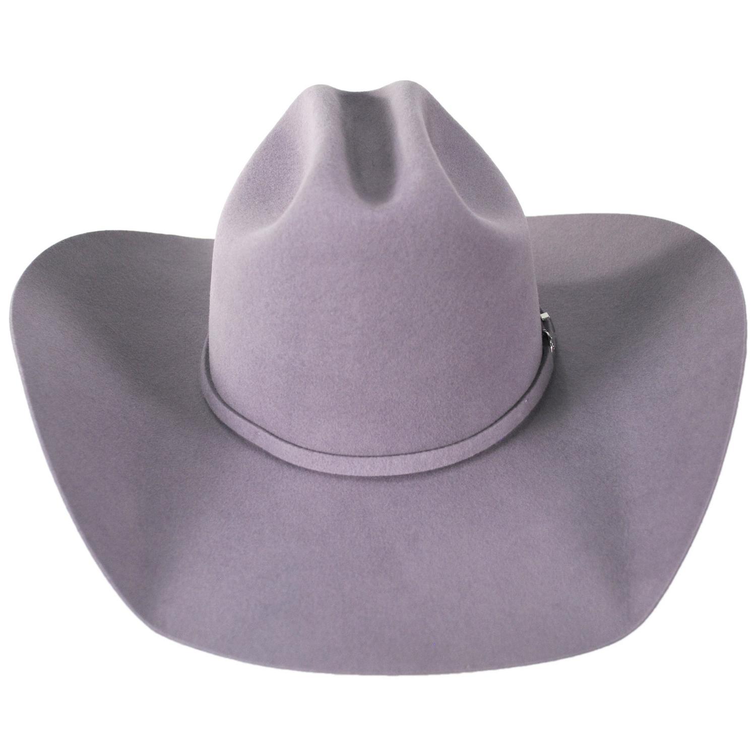 Justin Hats | Dagny Wool Felt Western Hat | 136800 | front | LAVENDER
