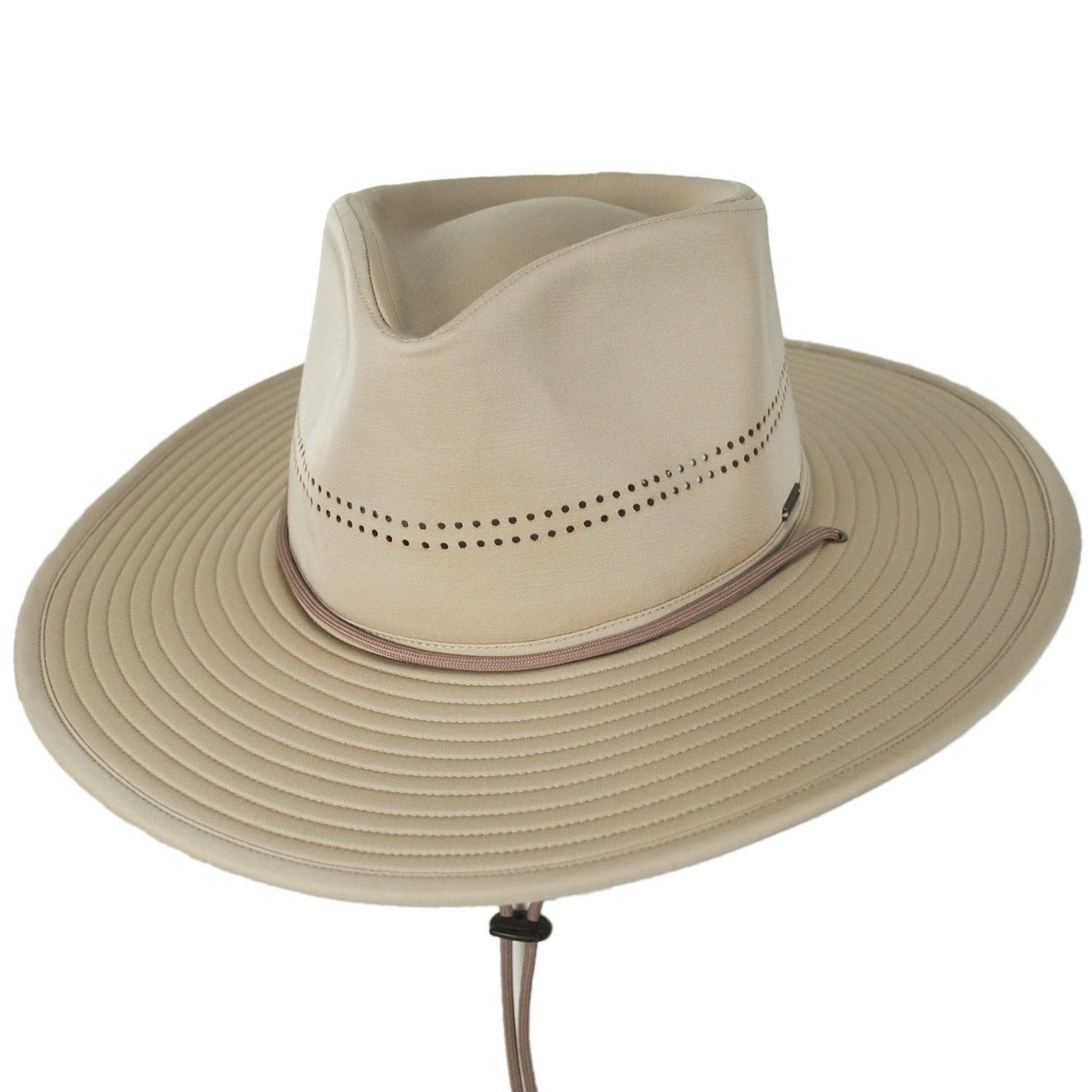 BRIXTON HATS | Beck Cotton Journey Outback Hat | 402615 | lead | SAND
