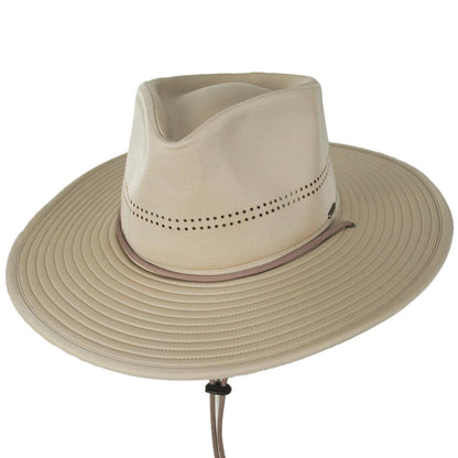 BRIXTON HATS | Beck Cotton Journey Outback Hat | 402615 | lead | SAND