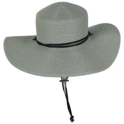Columbia Sportswear | Global Adventure Packable Toyo Straw Blend Sun Hat | 108106 | front | SAFARI