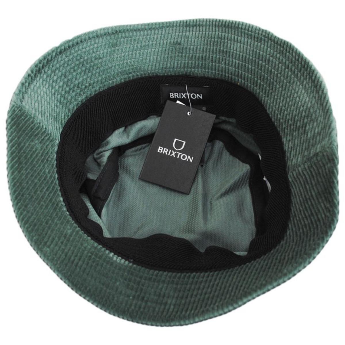 BRIXTON HATS | Beta Corduroy Packable Bucket Hat | 185538 | under | DARK FOREST