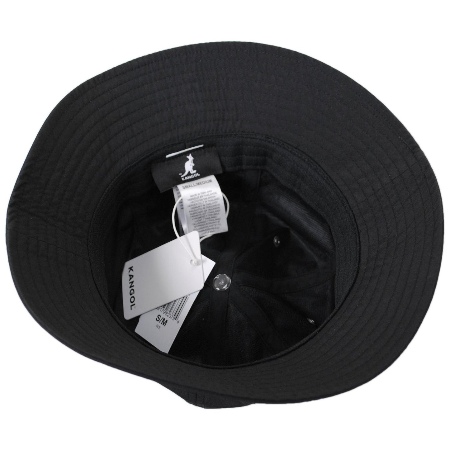 Kangol | Park Life Nylon Casual Bucket Hat | 185825 | under | BLACK