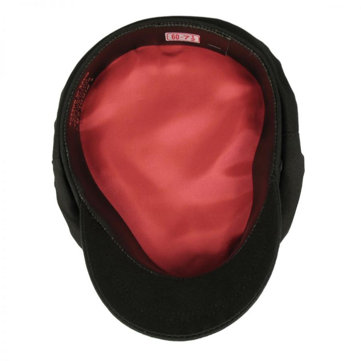 Aegean | Captain's Wool Cap | 180001 | under | BLACK