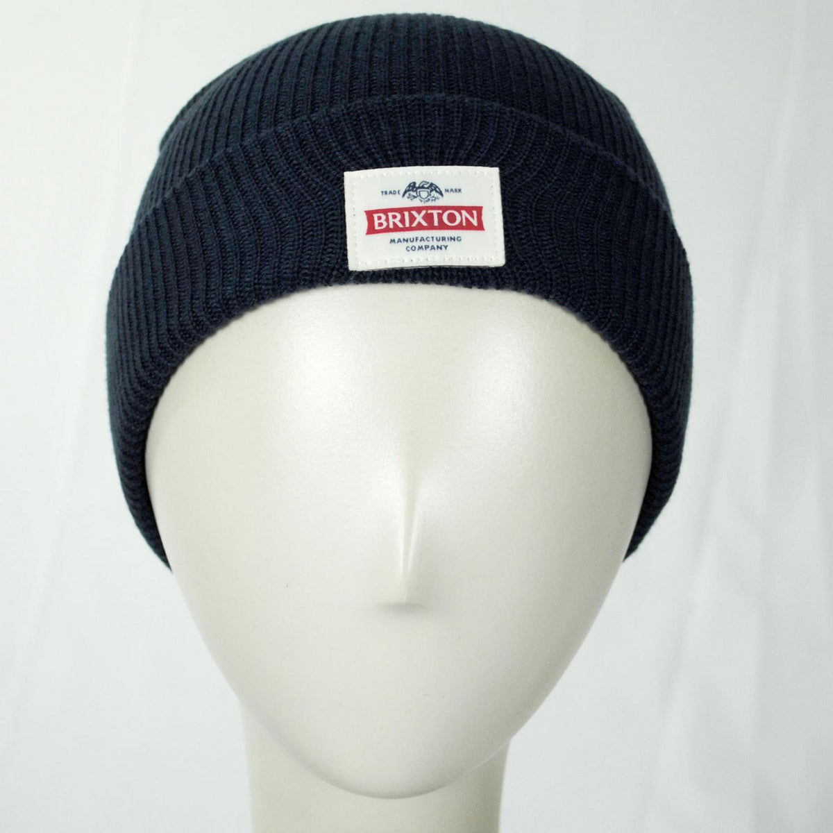 BRIXTON HATS | Trademark Beanie Hat | 502711 | front | WASHED NAVY