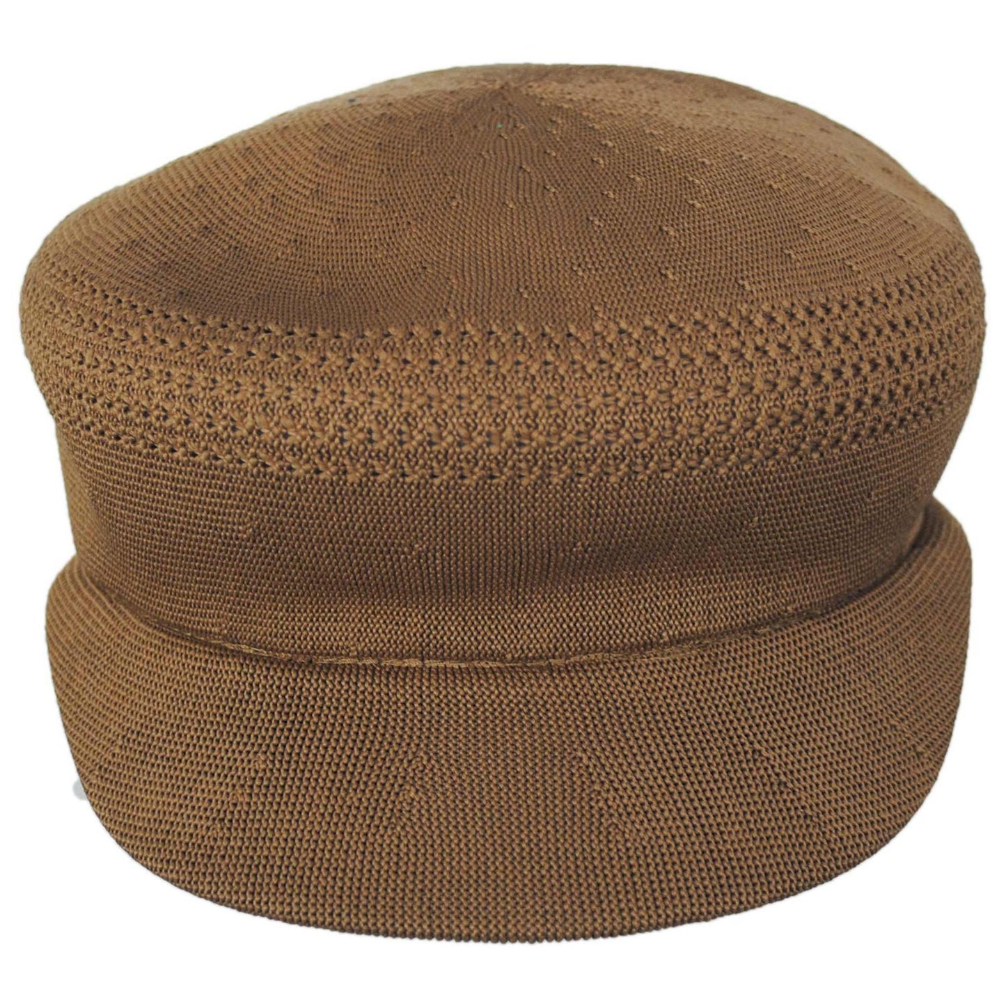 Kangol | Tropic Ventair Mau Fiddler Cap | 201141 | front | TAN