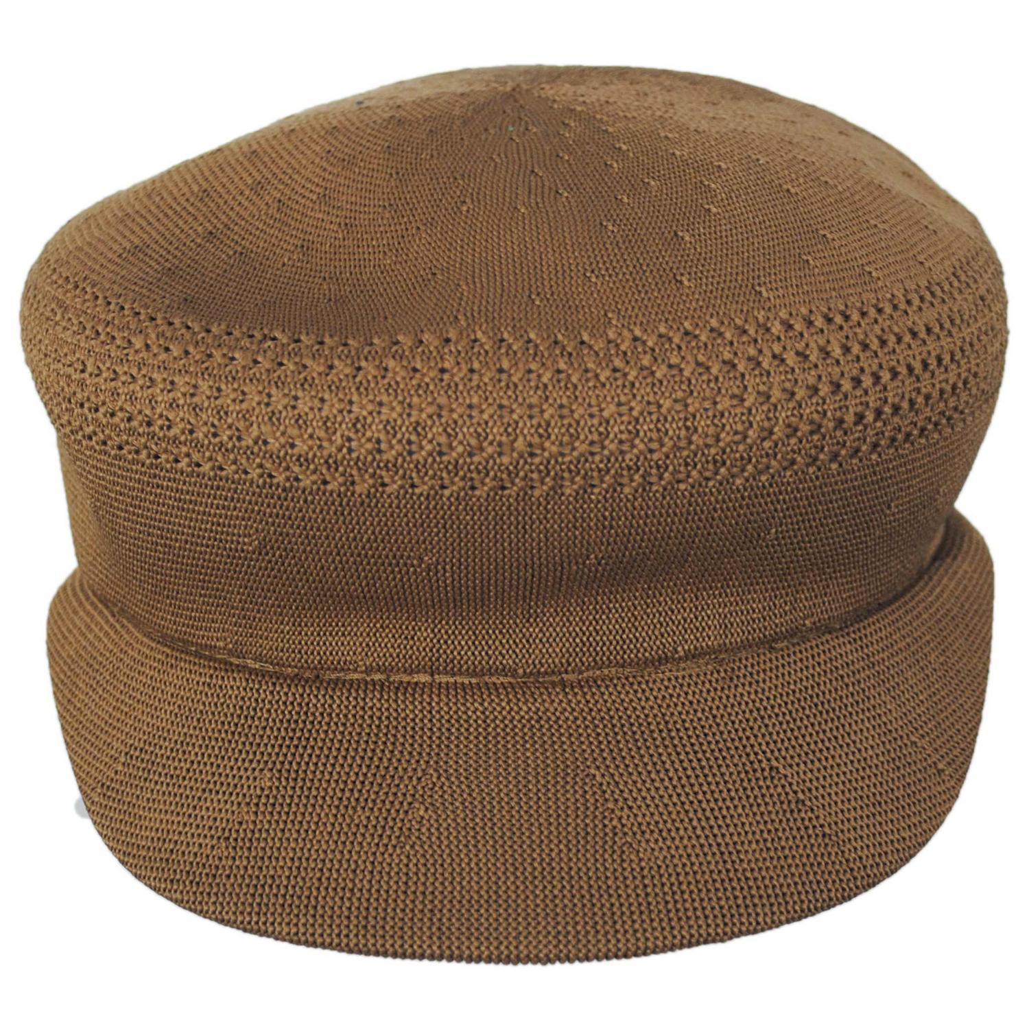 Kangol | Tropic Ventair Mau Fiddler Cap | 201141 | front | TAN