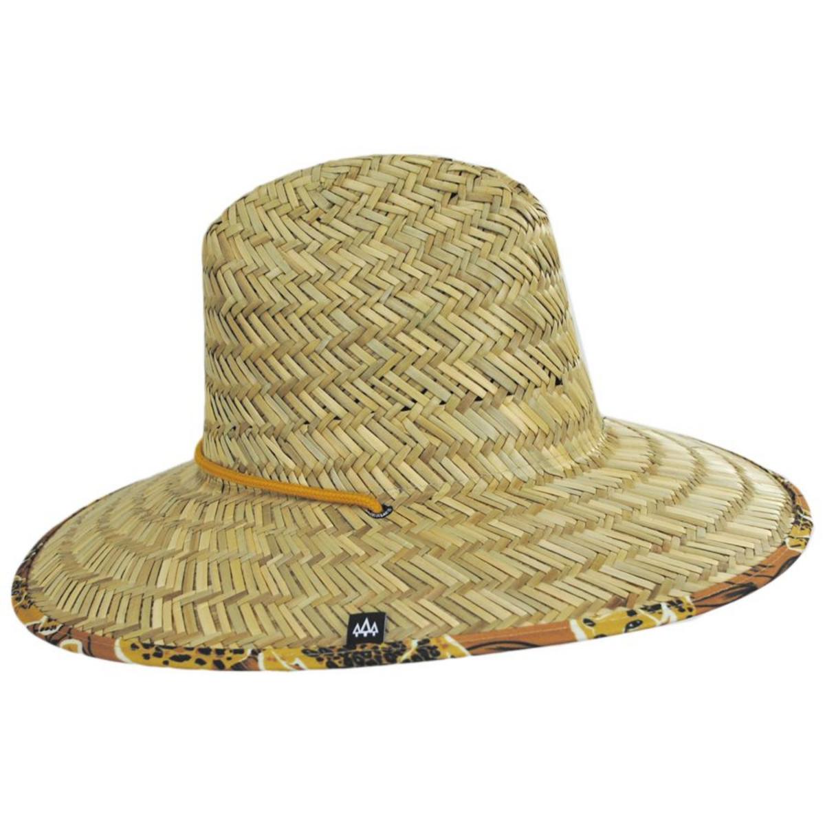Youth Pounce Rush Straw Lifeguard Hat
