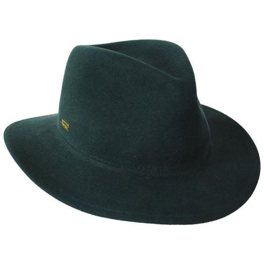 Betmar | Cali Wool LiteFelt Fedora Hat | 123174 | lead | SPRUCE