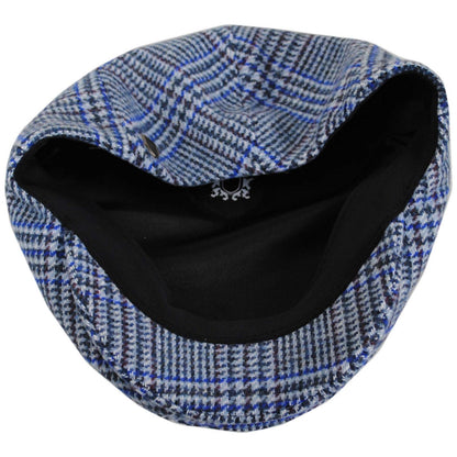 BRIXTON HATS | Hooligan Glen Plaid Ivy Cap | 161565 | under | CELADON GREEN/ROYAL PLAID