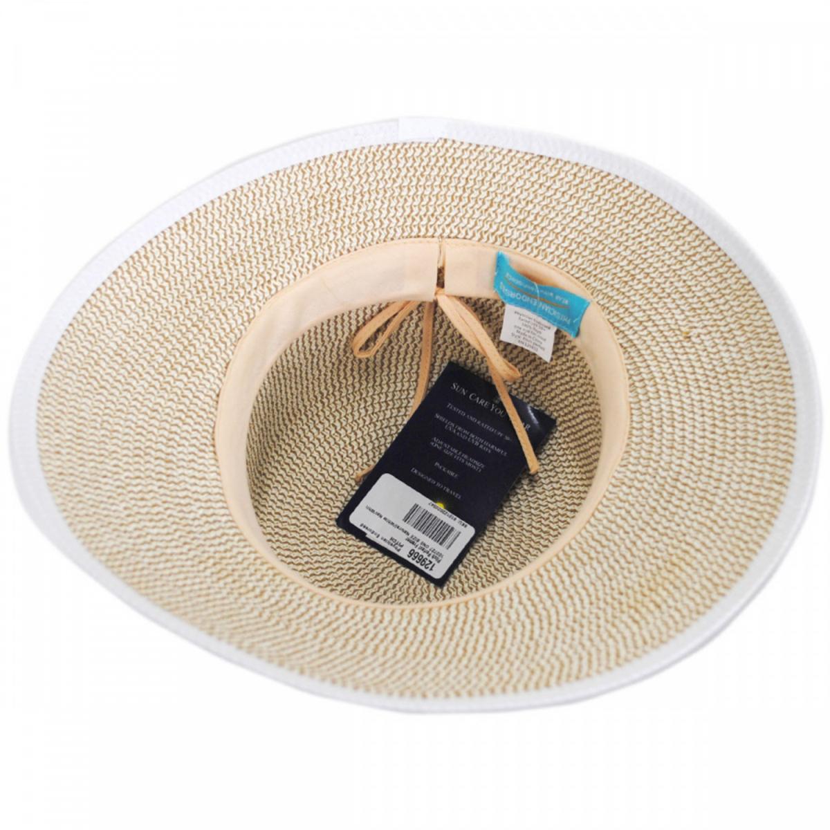 Physician Endorsed | Pitch Perfect Framer Toyo Straw Cloche Hat | 102727 | under | NATURAL/WHITE