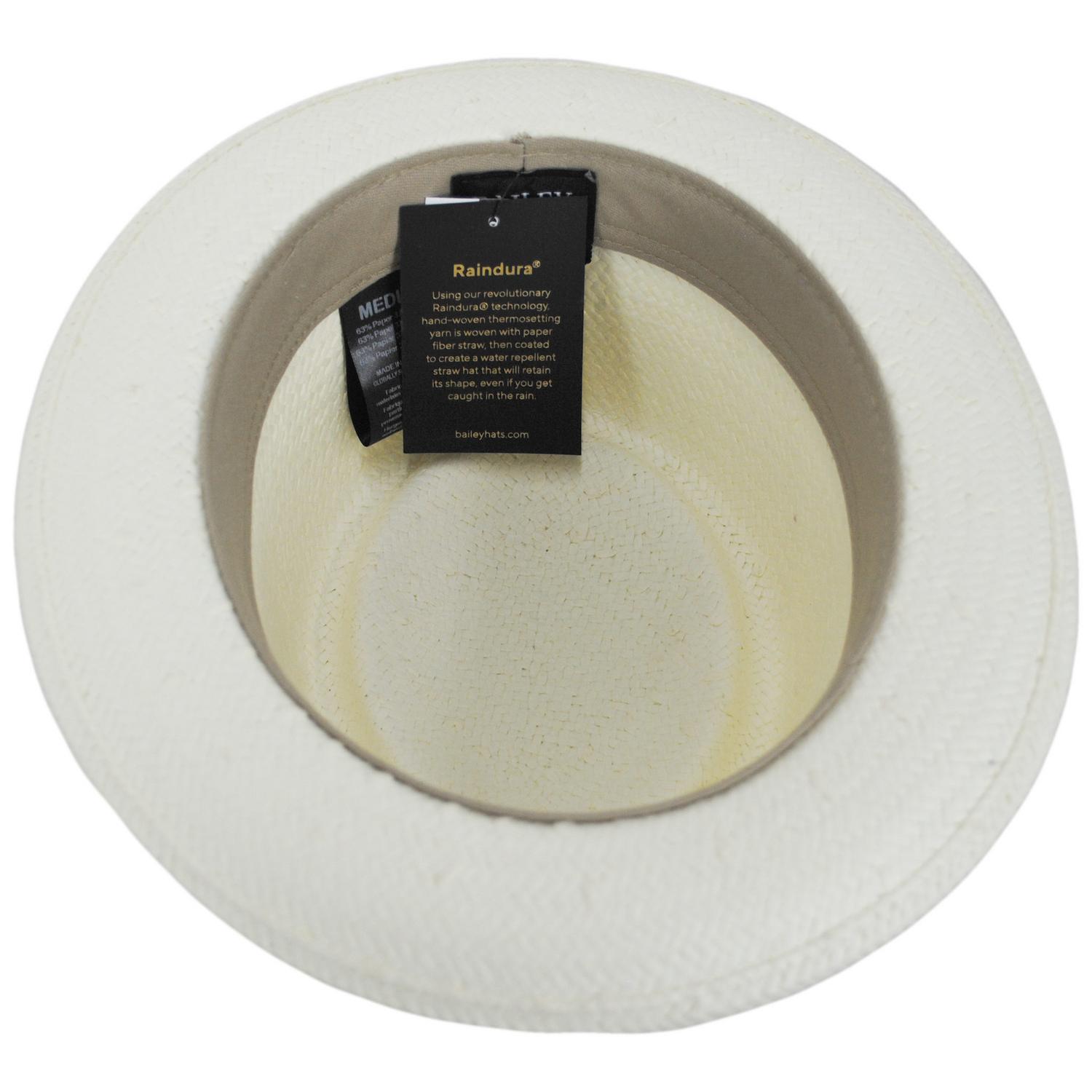Bailey 1922 | Darron Sun Raindura Straw Pork Pie Hat | 127939 | under | NATURAL