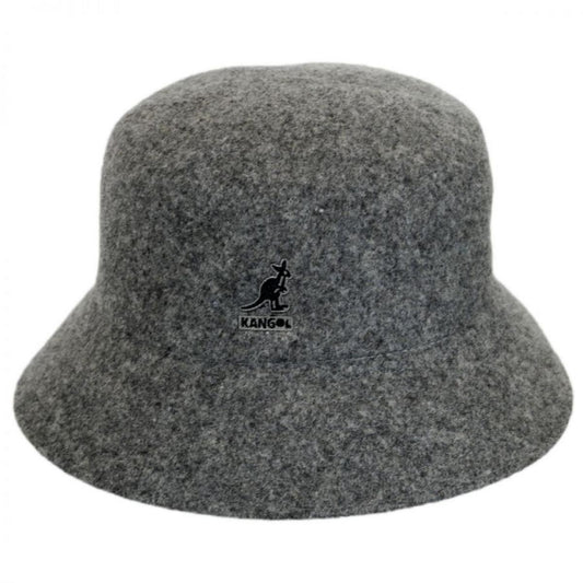 Kangol | Lahinch Wool Bucket Hat | 185748 | front | FLANNEL