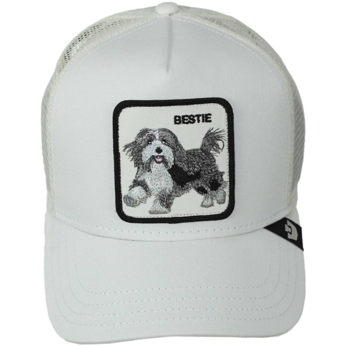 Goorin Bros | Bestie Dog Mesh Trucker Snapback Baseball Cap | 200658 | front | DUST
