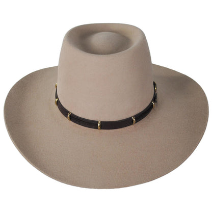 Akubra | The Boss Fur Felt Australian Western Hat | 131712 | front | SAND