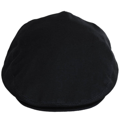 Jaxon Hats | Classic Cotton Ivy Cap | 167740 | front | BLACK
