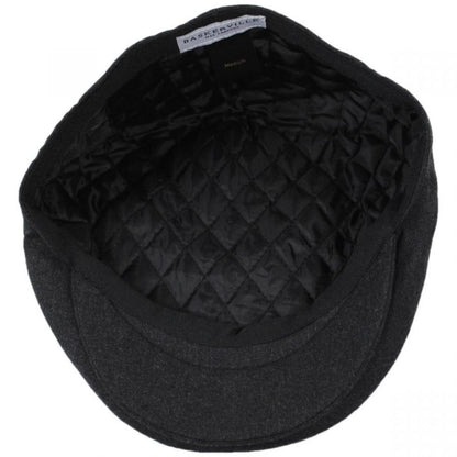 Baskerville Hat Company | Hampstead Japanese Wool Ivy Cap | 167651 | under | CHARCOAL