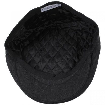 Baskerville Hat Company | Hampstead Japanese Wool Ivy Cap | 167651 | under | CHARCOAL