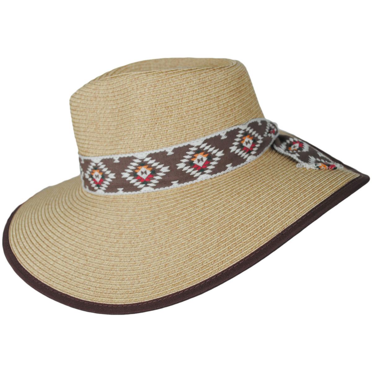 Jeanne Simmons | Cabo Toyo Straw Fedora Hat | 101810 | profile | NATURAL